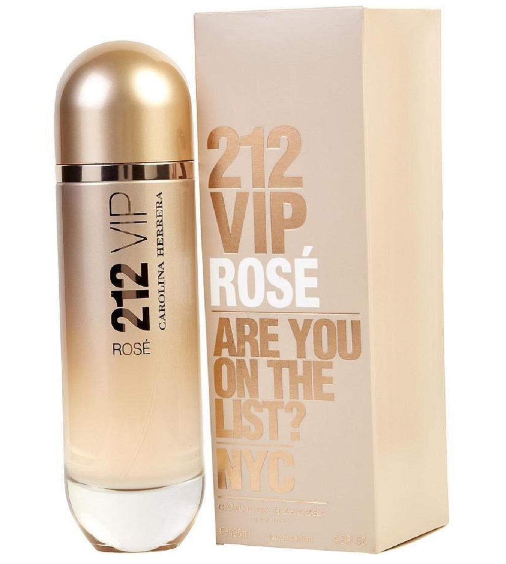 212 VIP ROSE * Carolina Herrera 4.2 oz / 125 ml Eau de Parfum Women Perfume
