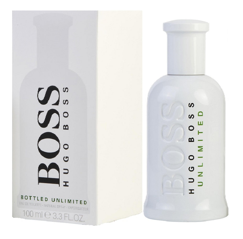 BOSS #6 BOTTLED UNLIMITED * Hugo Boss 3.4 oz / 100 ml Eau de Toilette Men Spray