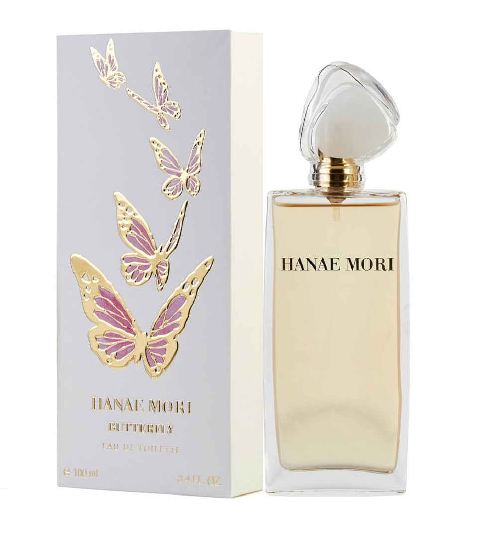 BUTTERFLY * Hanae Mori 3.4 oz / 100 ml Eau De Toilette Women Perfume Spray