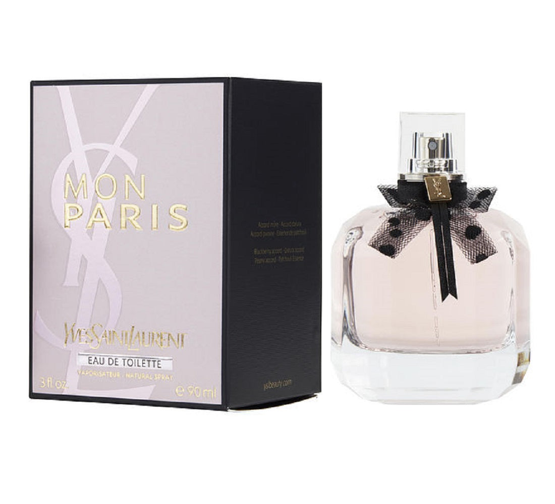 YSL MON PARIS * Yves Saint Laurent 3.0 oz / 90 ml Eau De Toilette Women Perfume
