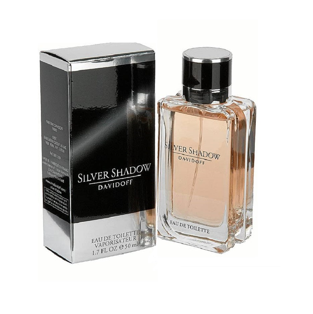 SILVER SHADOW * Zino Davidoff 1.7 oz / 50 ml Eau de Toilette Men Cologne Spray