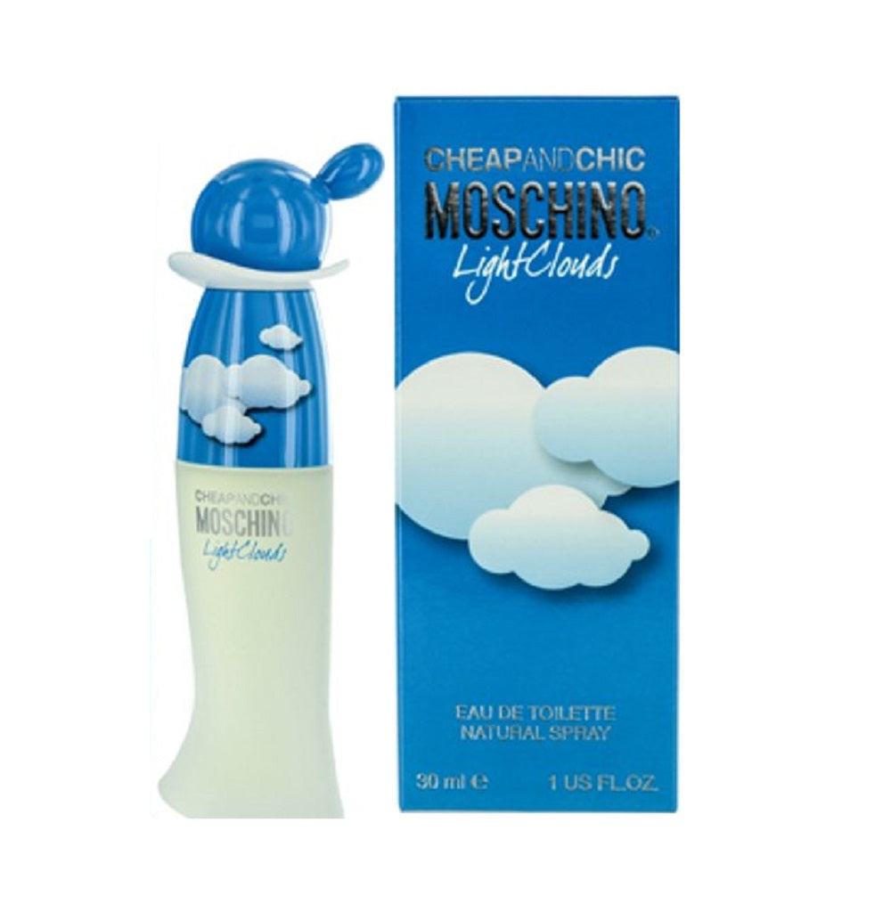 LIGHT CLOUDS * Moschino 1.0 oz / 30 ml Eau de Toilette Women Perfume Spray