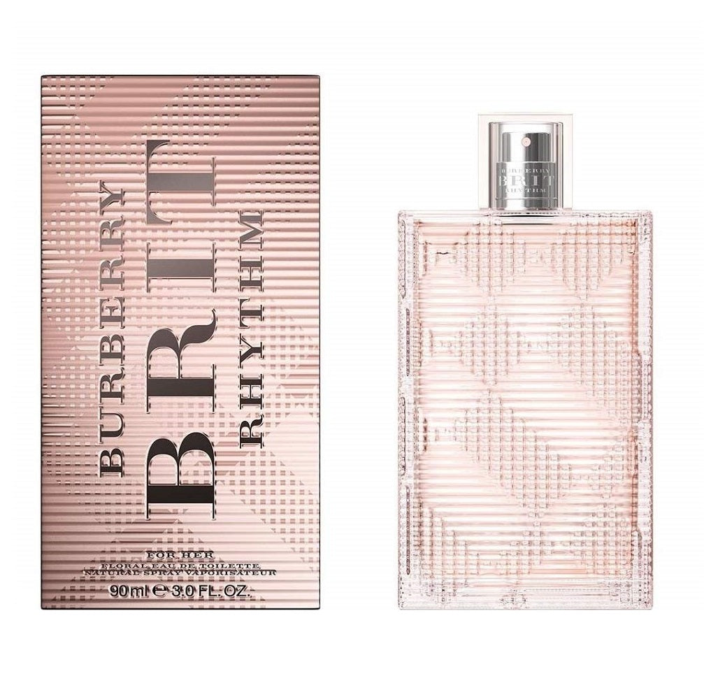 BRIT RHYTHM FLORAL * Burberry 3.0 oz / 90 ml Eau de Toilette Women Perfume Spray