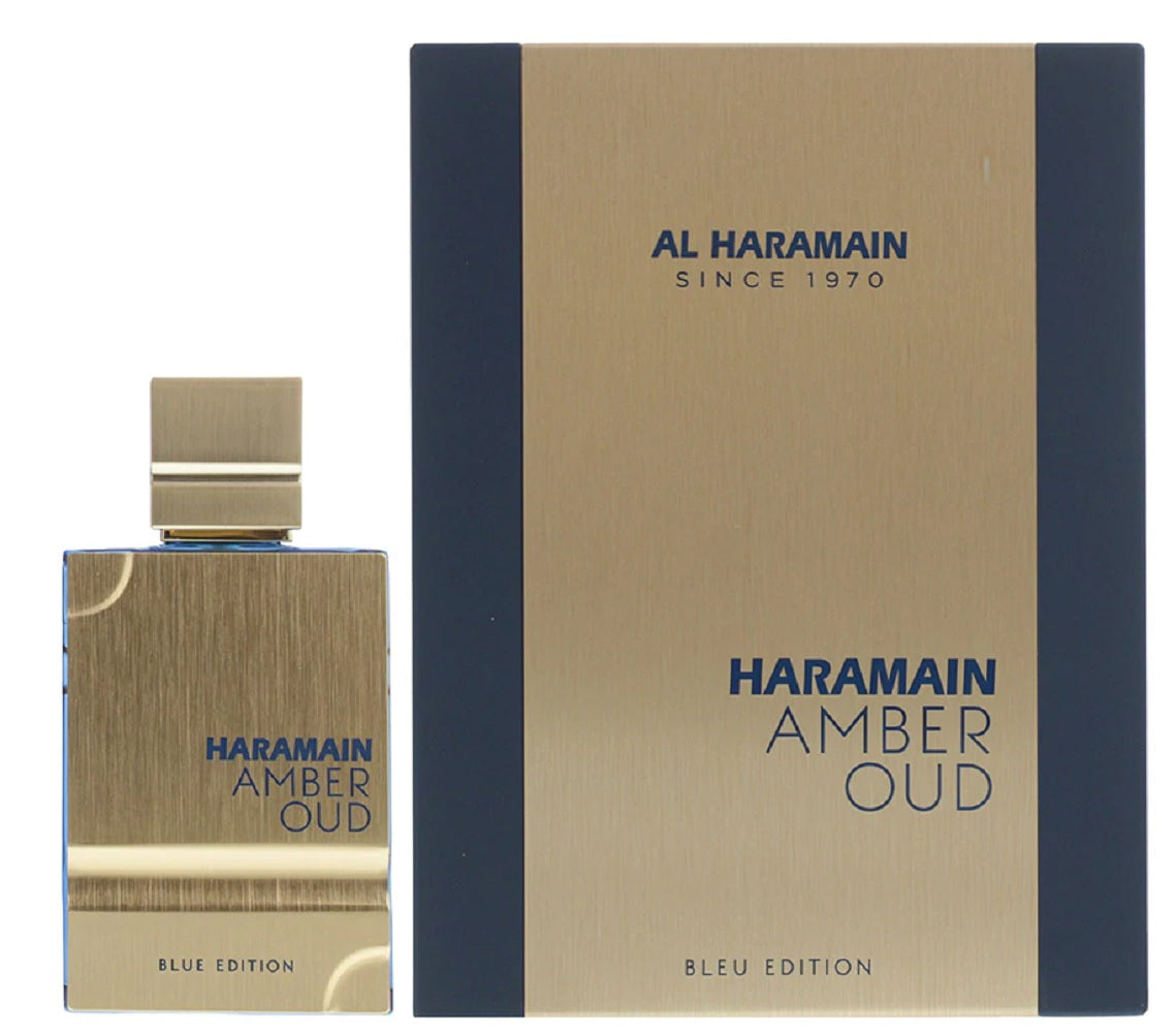 AMBER OUD BLEU * Al Haramain 3.4 oz / 100 ml Eau De Parfum Men Cologne Spray
