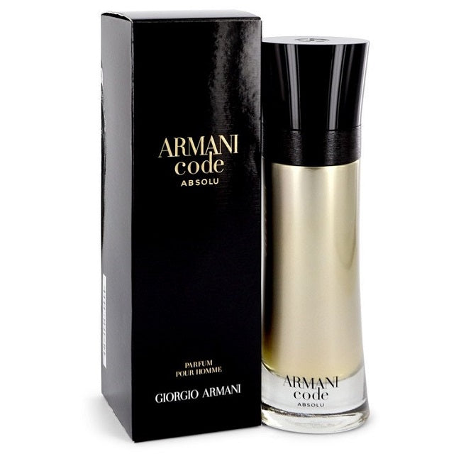 ARMANI CODE ABSOLU POUR HOMME * Giorgio Armani 3.7 oz / 110 ml Parfum Men Spray