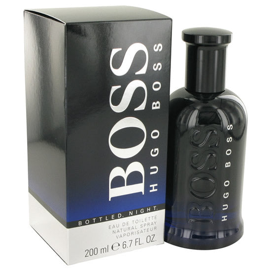 BOSS #6 NIGHT * Hugo Boss 6.7 oz / 200 ml Eau de Toilette Men Cologne Spray