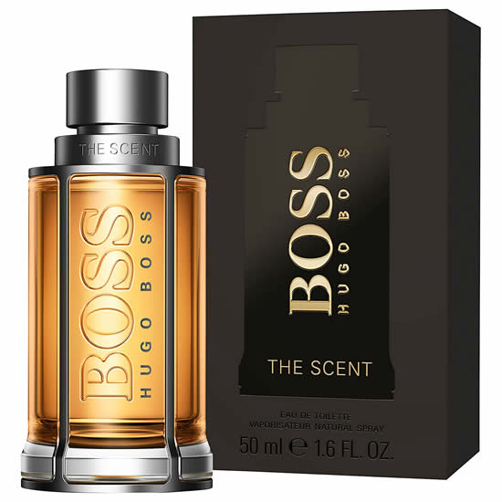 BOSS THE SCENT * Hugo Boss 1.6 oz / 50 ml Eau de Toilette Men Cologne Spray