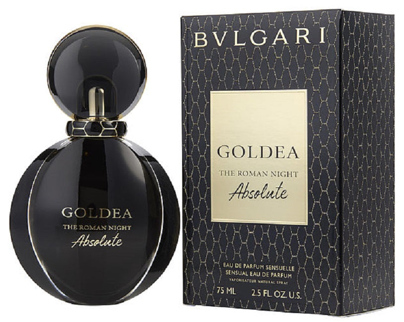 GOLDEA THE ROMAN NIGHT ABSOLUTE * Bvlgari 2.5 oz / 75 ml EDP Women Perfume Spray