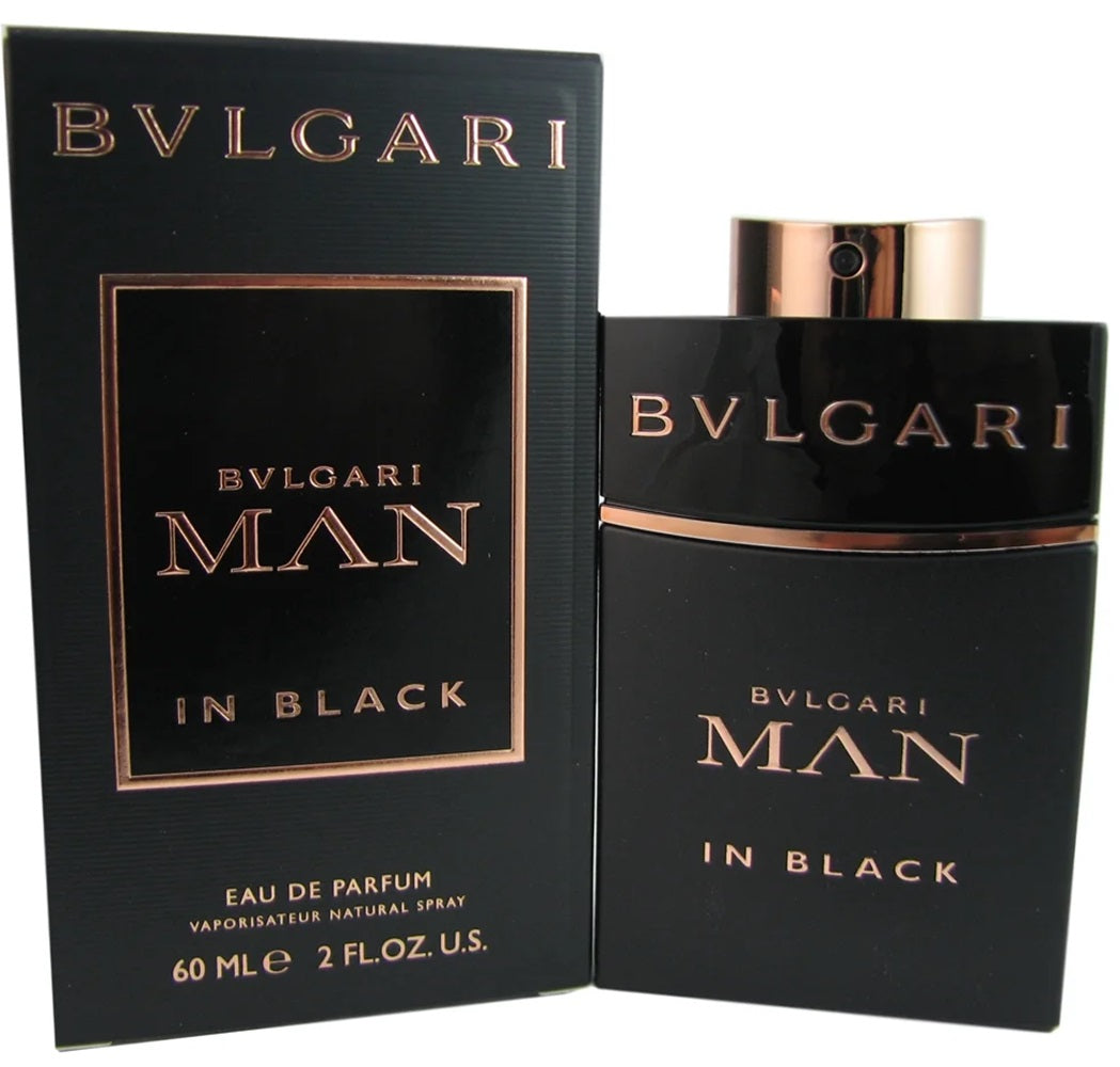 BVLGARI MAN IN BLACK 2.0 oz / 60 ml Eau De Parfum Men Cologne Spray