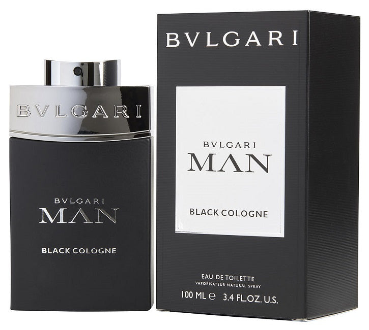BVLGARI MAN BLACK COLOGNE * Bvlgari 3.4 oz / 100 ml EDT Men Cologne Spray
