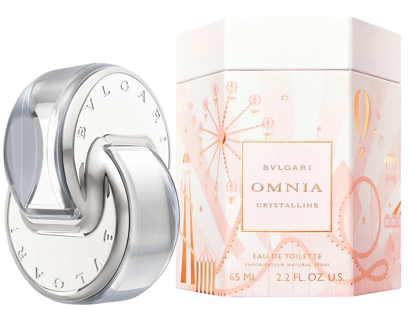 OMNIA CRYSTALLINE (OMNIALANDIA) * Bvlgari 2.2 oz / 65 ml EDT Women Perfume Spray
