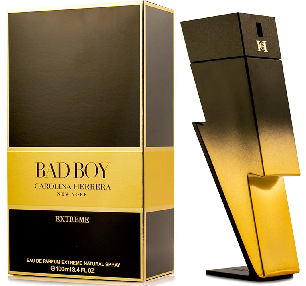 BAD BOY EXTREME * Carolina Herrera 3.4 oz / 100 ml Eau de Parfum Men Cologne