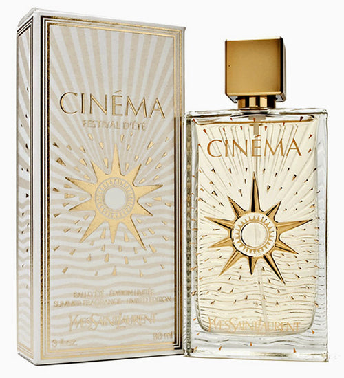 CINEMA FESTIVAL SUMMER * Yves Saint Laurent 3 oz / 90 ml EDT Women Perfume Spray