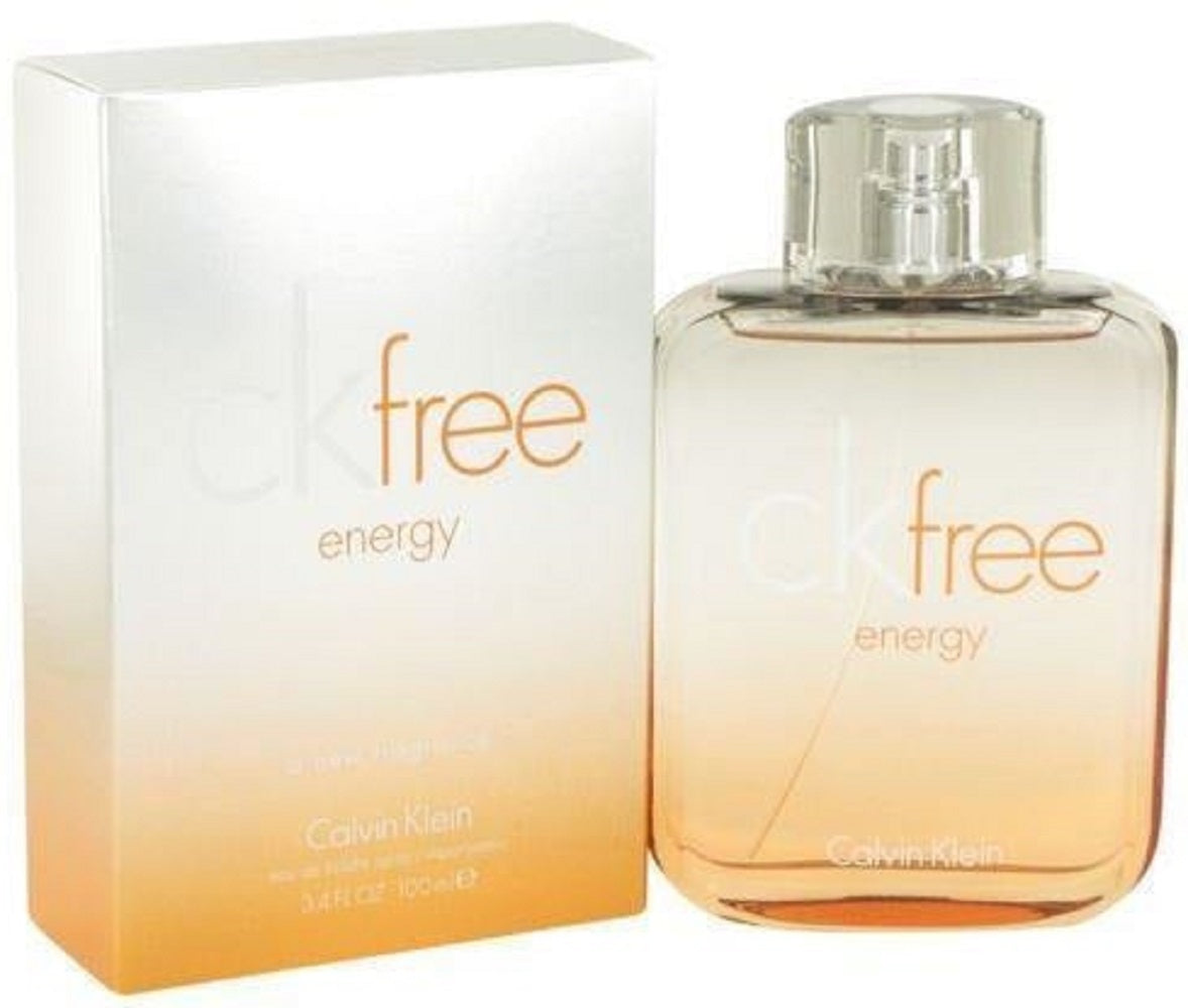 CK FREE ENERGY * Calvin Klein 3.4 oz / 100 ml Eau De Toilette (EDT) Men Cologne