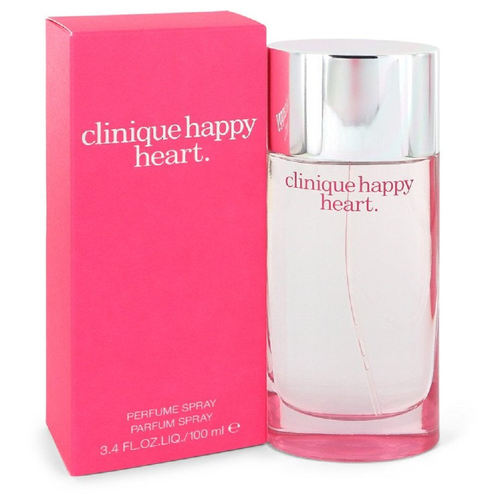 HAPPY HEART * Clinique 3.4 oz / 100 ml Parfum Women Perfume Spray