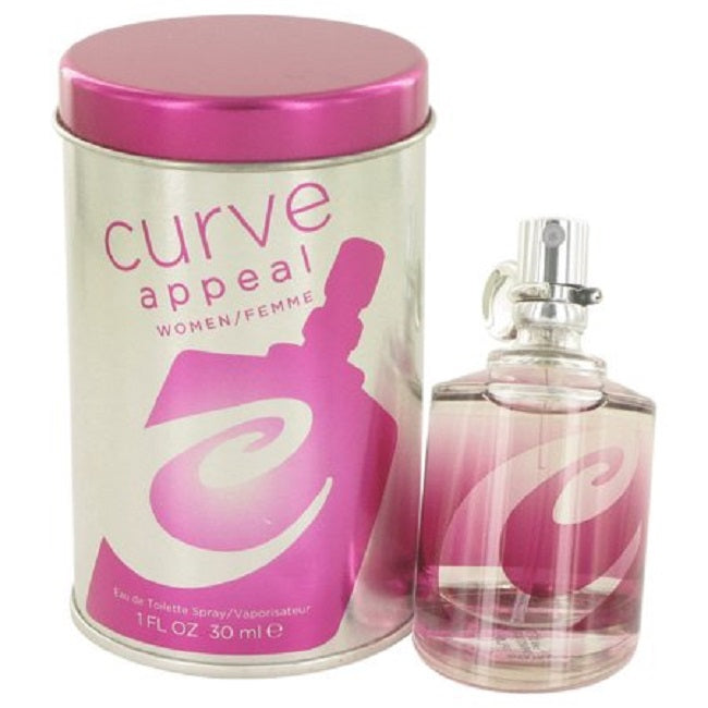 CURVE APPEAL * Liz Claiborne 1.0 oz / 30 ml Eau De Toilette Women Perfume Spray