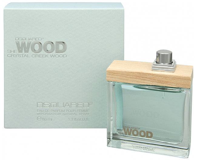 SHE WOOD CRYSTAL CREEK WOOD * Dsquared2 1.7 oz / 50 ml EDP Women Perfume Spray