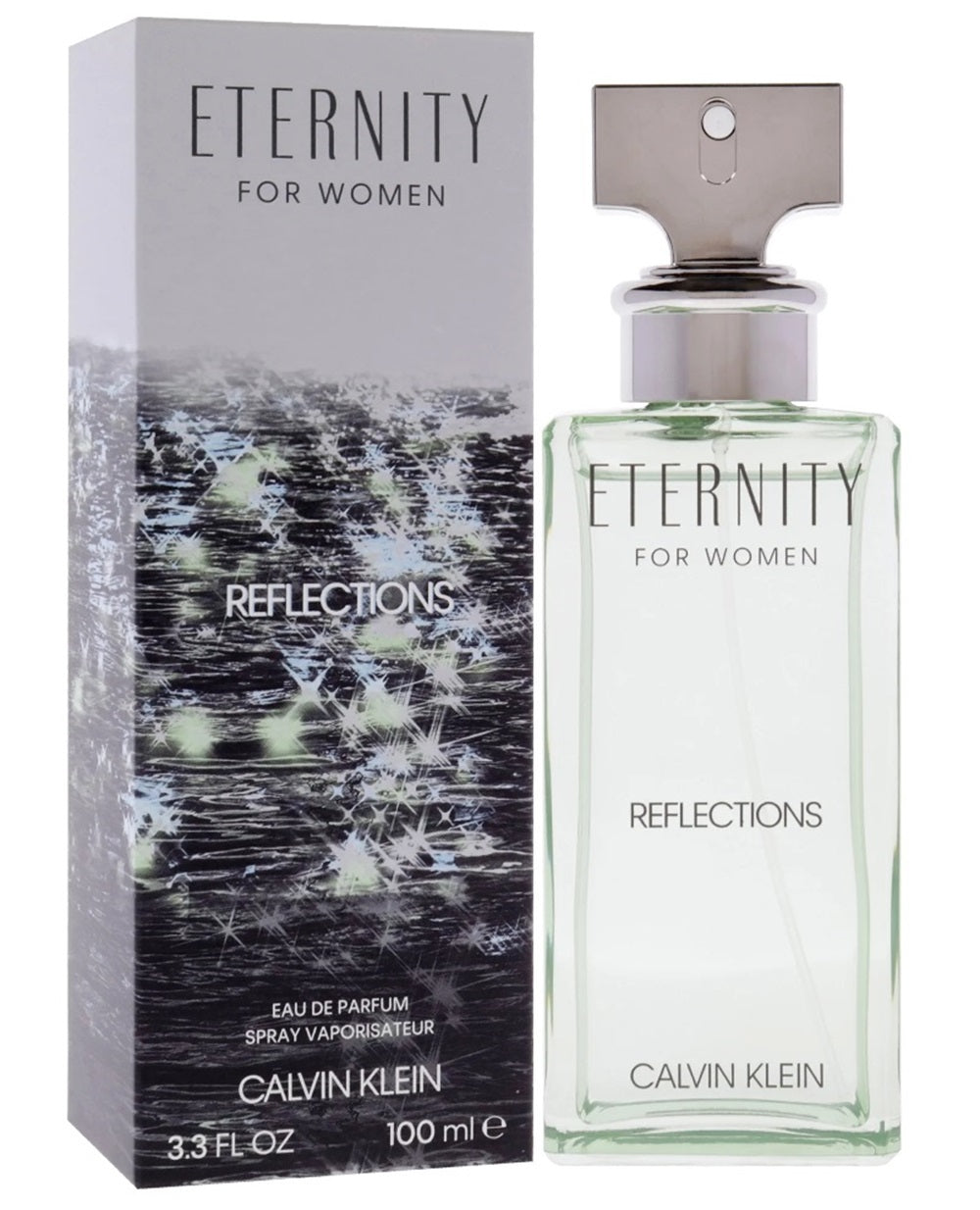 CK ETERNITY REFLECTIONS * Calvin Klein 3.4 oz / 100 ml Eau de Parfum Women Spray