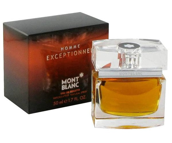 HOMME EXCEPTIONNEL * Mont Blanc 1.7 oz / 50 ml Eau De Toilette Men Cologne Spray