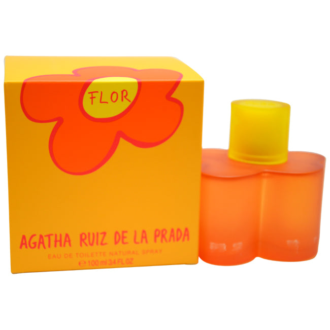 FLOR * Agatha Ruiz De La Prada 3.4 oz / 100 ml Eau de Toilette Women Spray
