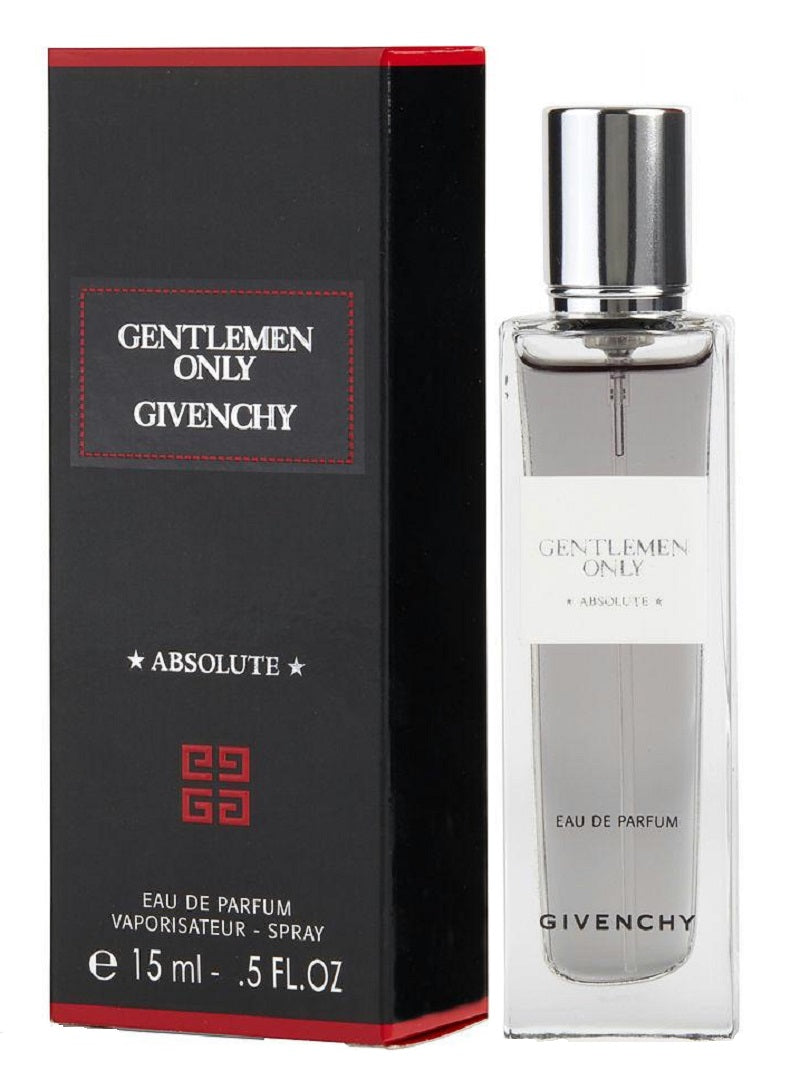GENTLEMEN ONLY ABSOLUTE (BLACK) * Givenchy 0.5 oz / 15 ml EDP Men Cologne Spray