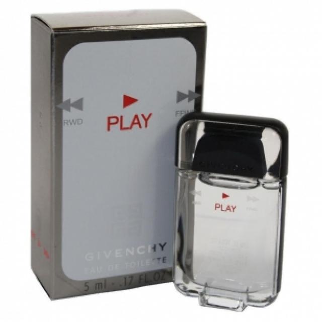 Givenchy Play 0.17 oz / 5 ml EDT Miniature Men Cologne Splash