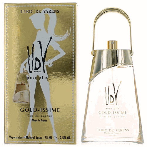 GOLD-ISSIME * Ulric De Varens 2.5 oz / 75 ml Eau de Parfum Women Perfume Spray