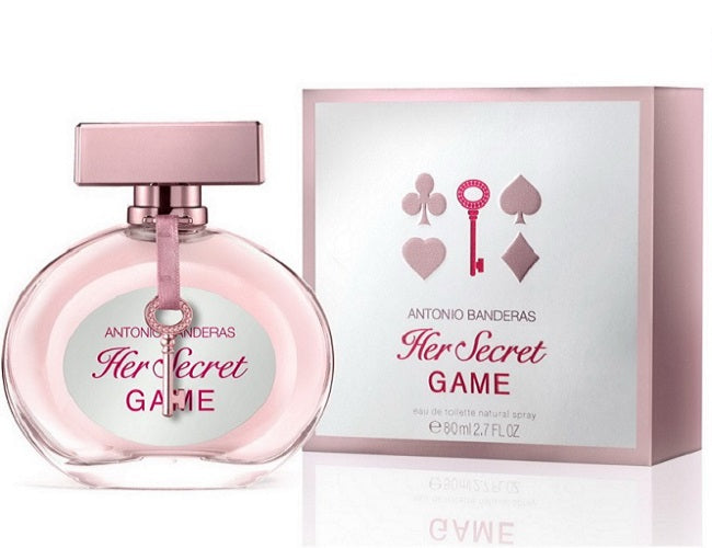 HER SECRET GAME * Antonio Banderas 2.7 oz / 80 ml EDT Women Perfume Spray