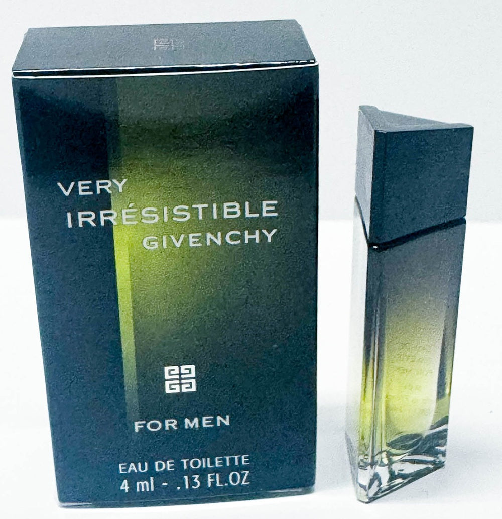 VERY IRRESISTIBLE * Givenchy 0.13 oz / 4 ml Mini EDT Men Cologne Splash