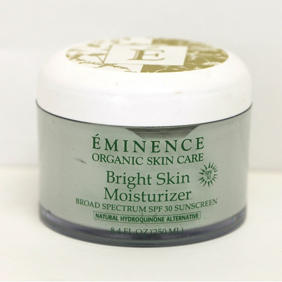 EMINENCE Bright Skin Moisturizer SPF 30 8.4 oz / 250 ml NEW & FRESH