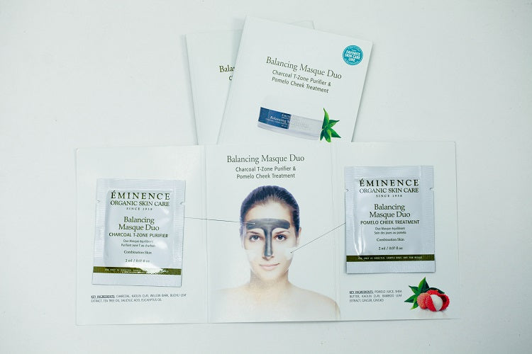 EMINENCE Balancing Masque Duo 0.07 oz / 2 ml x 2 (Set of 3pack) Travel Size