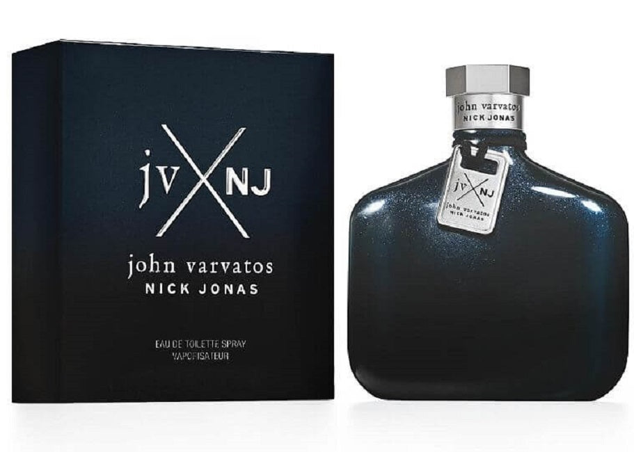 NICK JONAS JVxNJ BLUE * John Varvatos 4.2 oz / 125 ml EDT Men Cologne Spray
