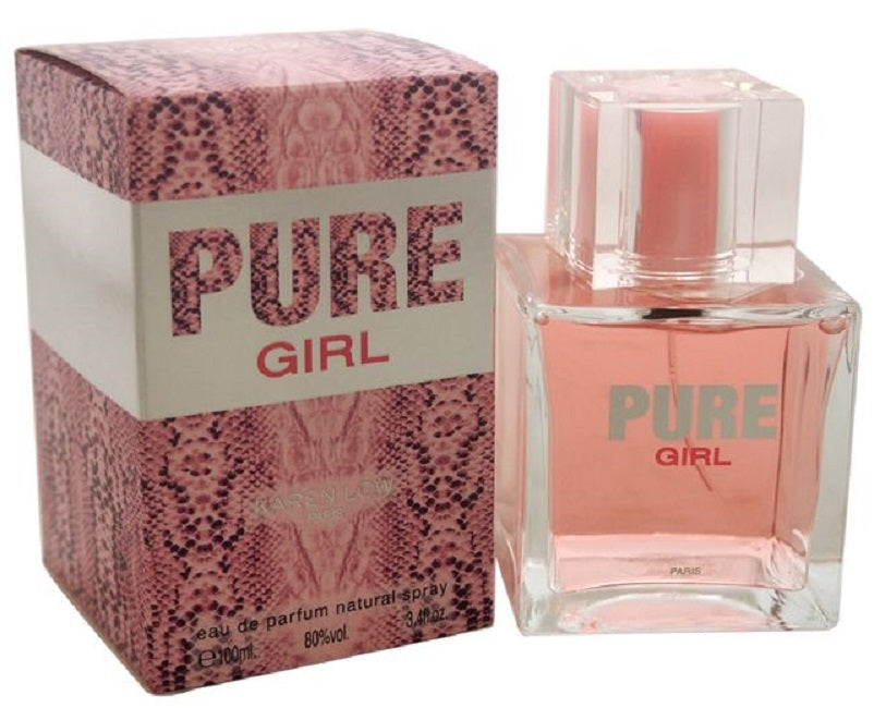 PURE GIRL * Karen Low 3.4 oz / 100 ml Eau De Parfum " EDP " Women Perfume Spray
