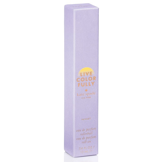 LIVE COLORFULLY SUNSET * Kate Spade 0.34 oz MINI EDP Women Perfume Rollerball
