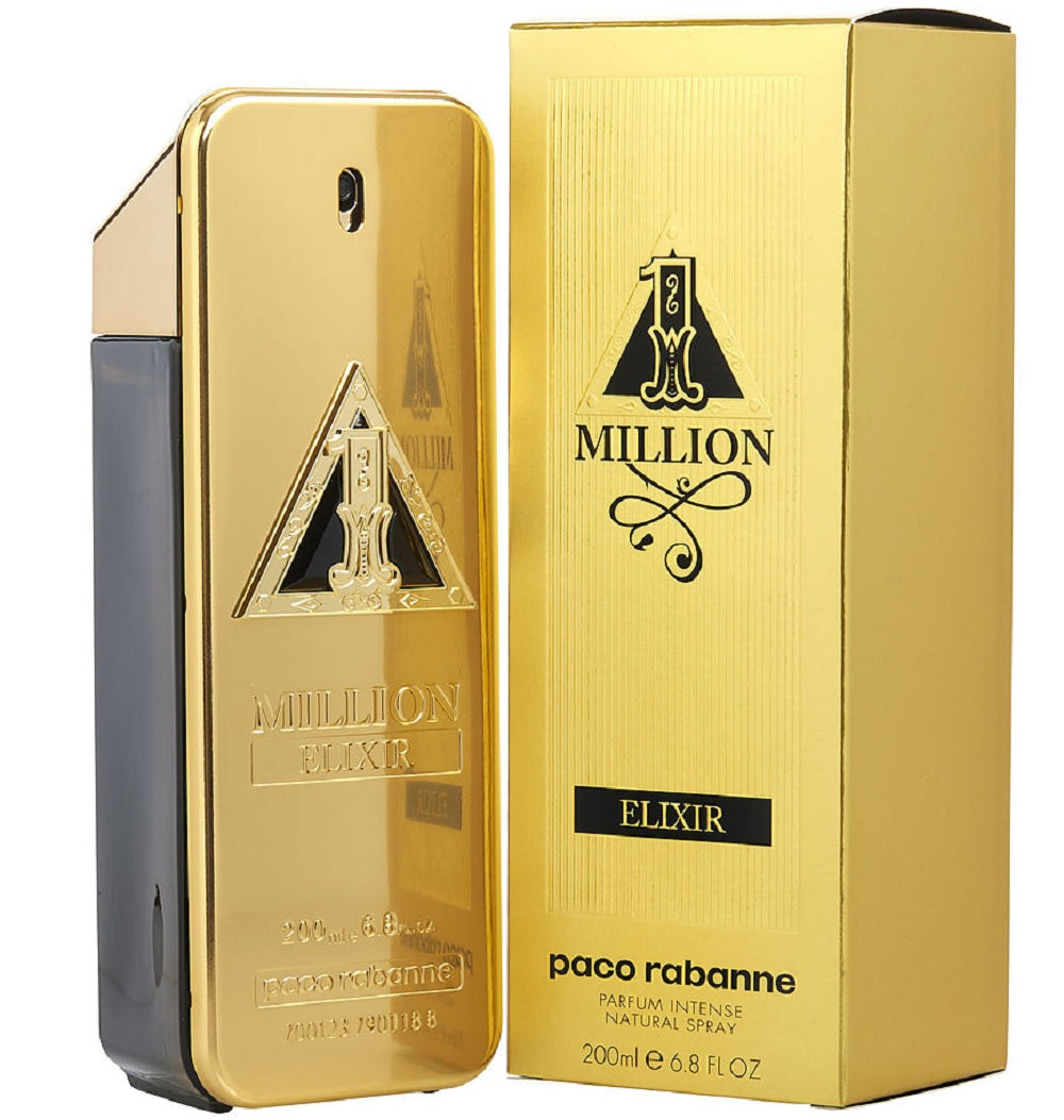 1 MILLION ELIXIR * Paco Rabanne 6.8 oz / 200 ml Parfum Intense Men Cologne Spray