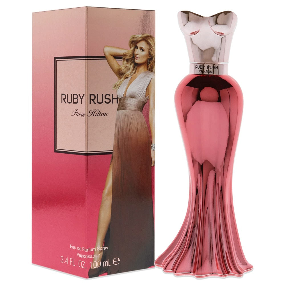 RUBY RUSH * Paris Hilton 3.4 oz / 100 ml Eau de Parfum (EDP) Women Perfume Spray