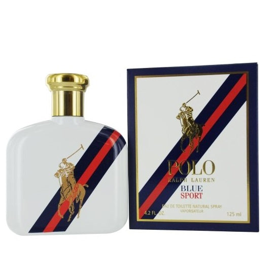 POLO BLUE SPORT * Ralph Lauren 4.2 oz / 125 ml Eau de Toilette Men Cologne Spray