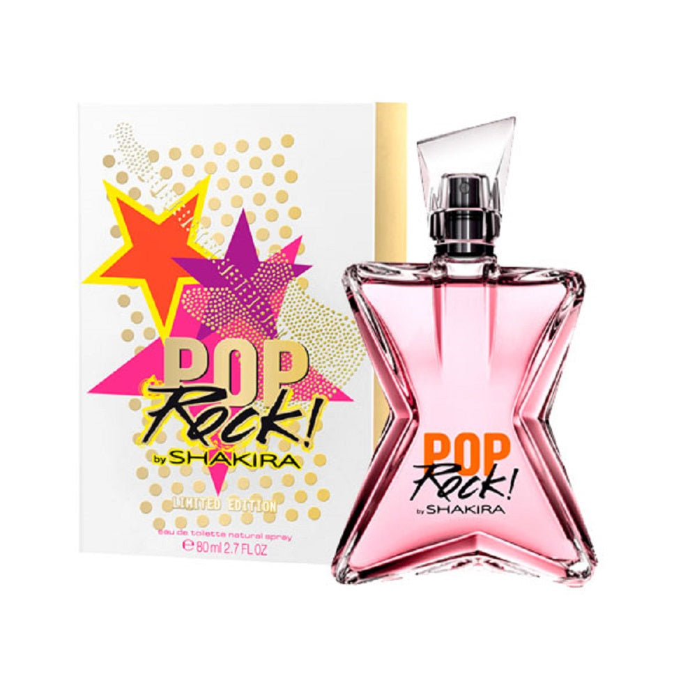 POP ROCK * Shakira 2.7 oz / 80 ml Eau De Toilette (EDT) Women Perfume Spray