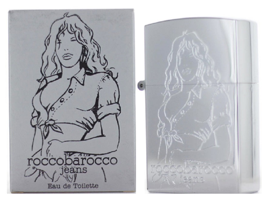 ROCCOBAROCCO SILVER JEANS 2.54 oz / 75 m Eau de Toilette Women Perfume Spray