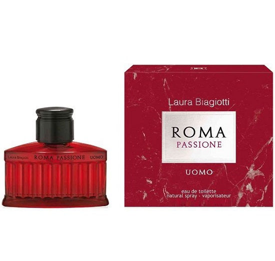 ROMA PASSIONE UOMO * Laura Biagiotti 4.2 oz / 125 ml EDT Men Cologne Spray
