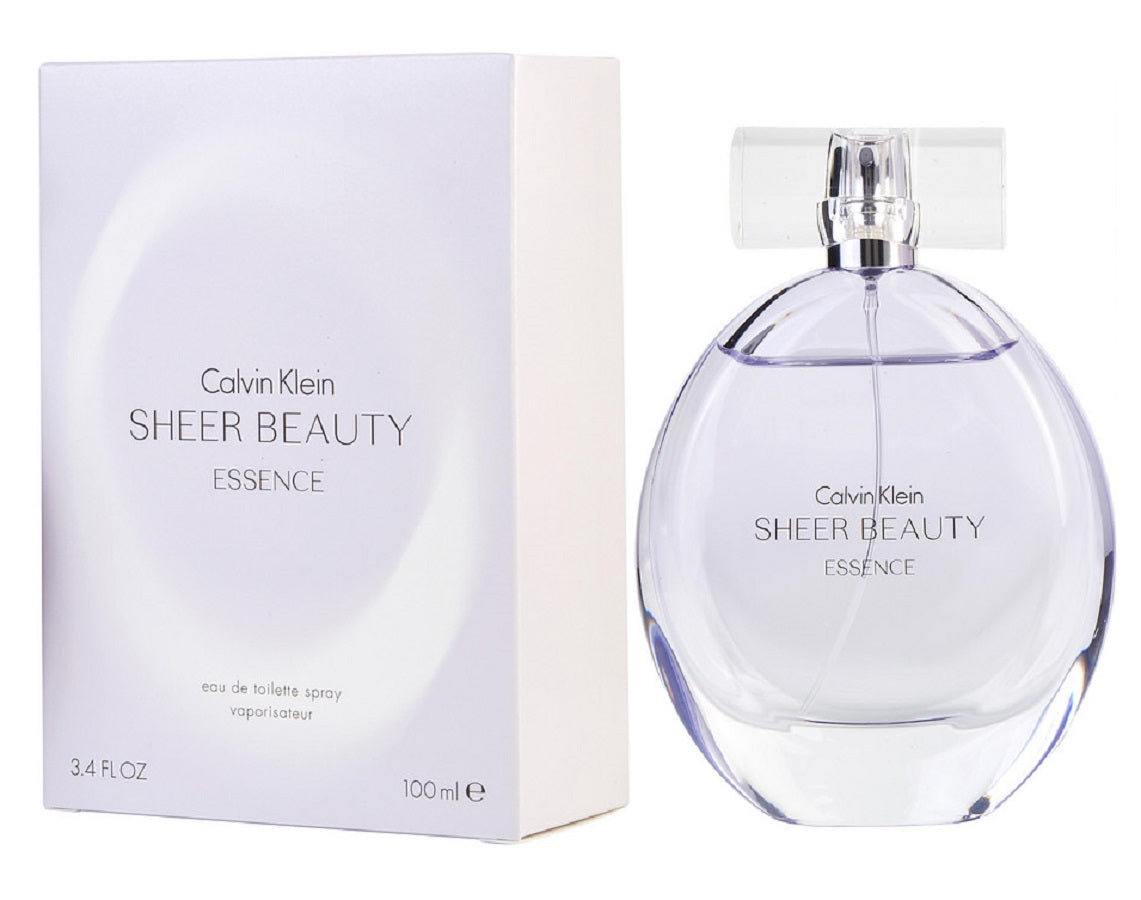 SHEER BEAUTY ESSENCE * Calvin Klein 3.4 oz / 100 ml EDT Women Perfume Spray