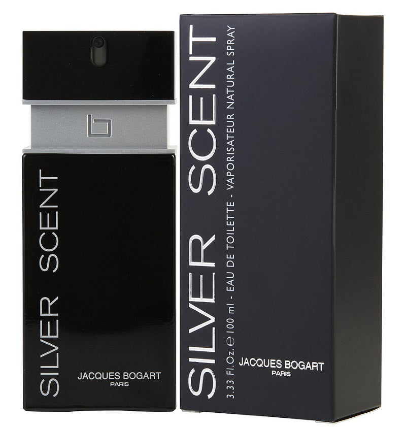 SILVER SCENT * Jacques Bogart 3.33 oz / 100 ml Eau de Toilette Men Spray