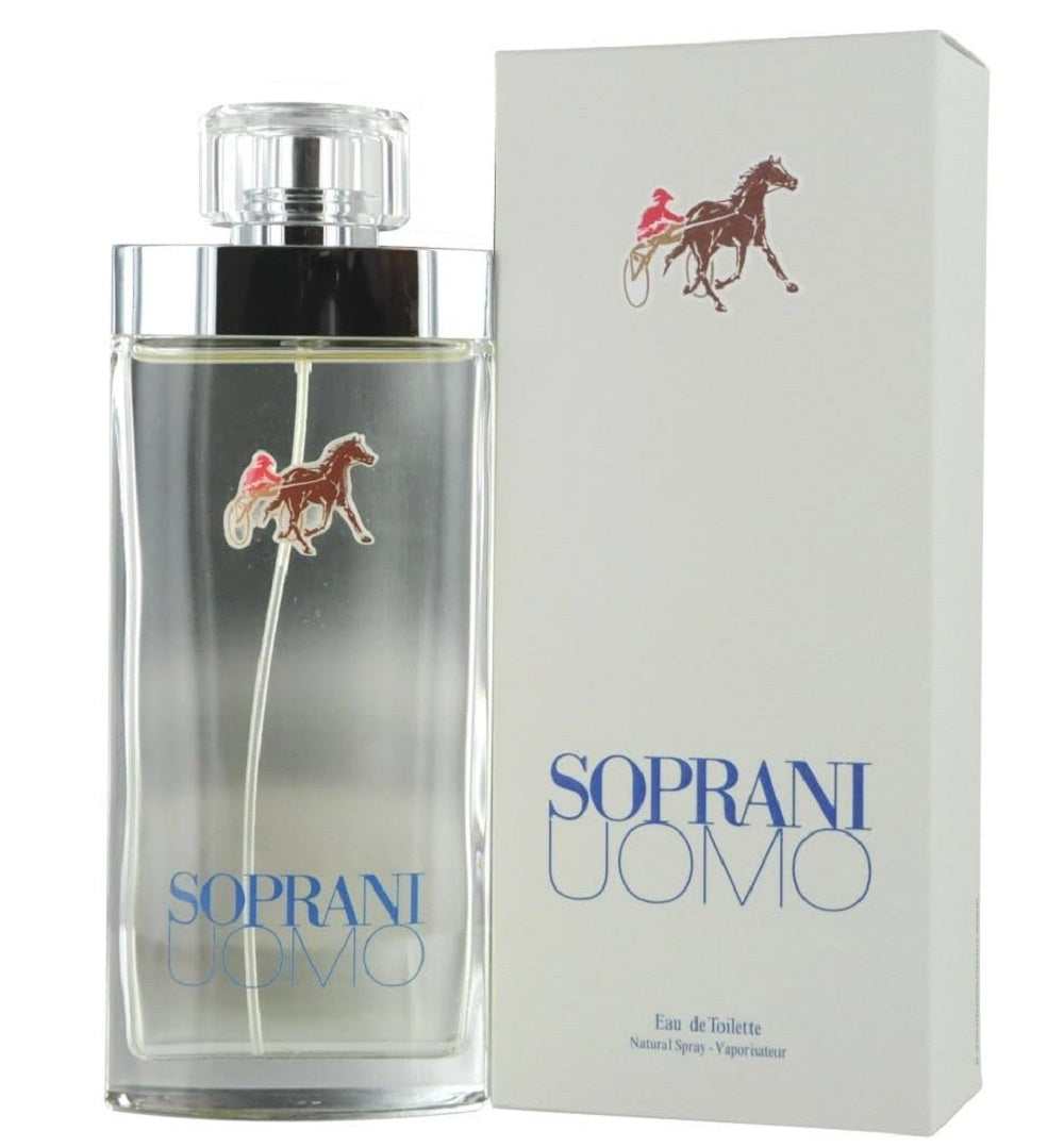 SOPRANI UOMO (New) * Luciano Soprani 3.3 oz / 100 ml EDT Men Cologne Spray