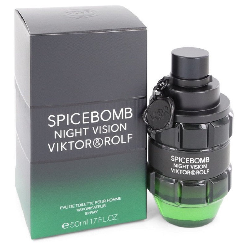 SPICEBOMB NIGHT VISION * Viktor & Rolf 1.7 oz / 50 ml EDT Men Cologne