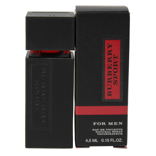 SPORT * Burberry 0.15 oz / 4.5 ml MINI Eau de Toilette Men Cologne Splash
