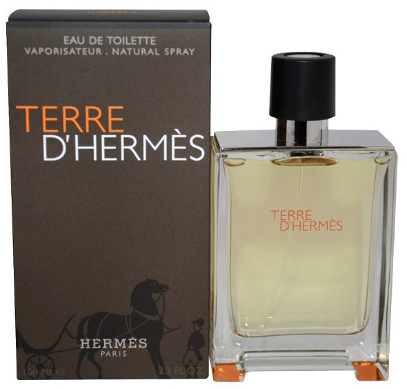 TERRE D'HERMES * Hermes 3.3 oz / 100 ml Eau de Toilette (EDT) Men Cologne Spray