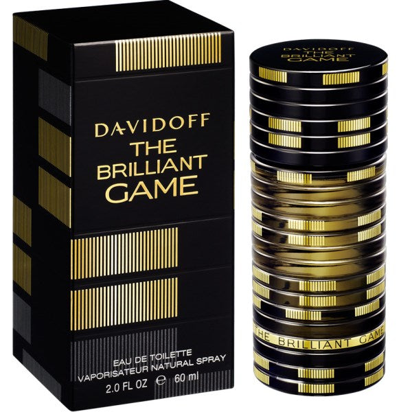 THE BRILLIANT GAME * Davidoff 2.0 oz / 60 ml Eau de Toilette Men Cologne Spray