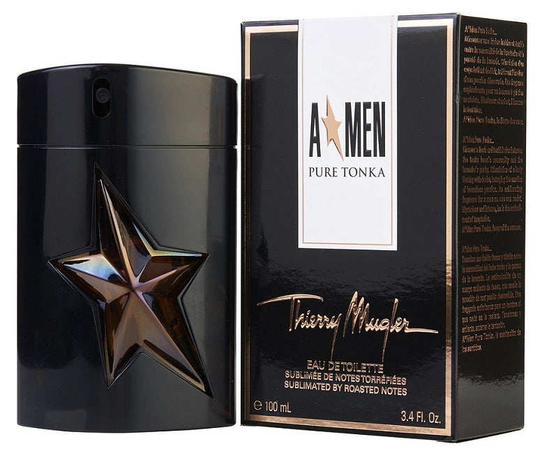 ANGEL MEN PURE TONKA * Thierry Mugler 3.4 oz / 100 ml Eau de Toilette Men Spray