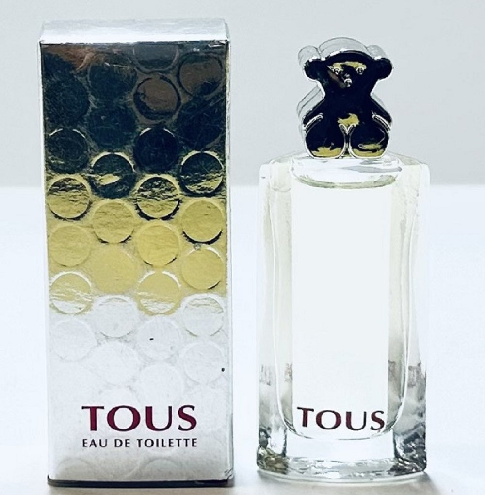 TOUS SILVER * Tous 0.15 oz / 4.5 ml Miniature Women Perfume Splash