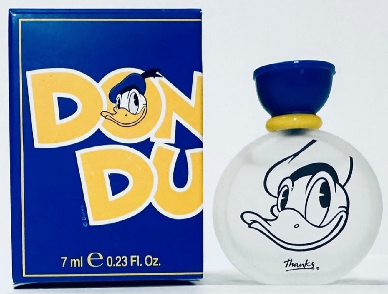 DONALD DUCK * Disney 0.23 oz / 7 ml Mini EDT Men Cologne Splash